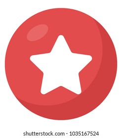 Rating symbol, five pointed star