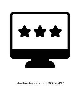 icono plano de glifo vectorial de clasificación 