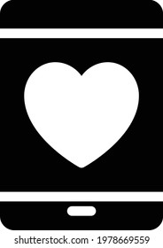 rating vector glyph flat icon