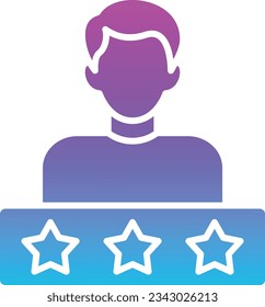Rating vector icon. Can be used for printing, mobile and web applications.