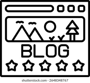 Rating vector icon. Can be used for printing, mobile and web applications.
