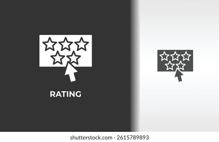 Rating Vector, Icon Or Logo Sign Isolated Symbol Illustration