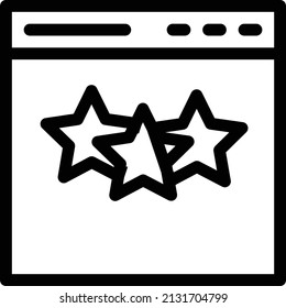 ilustración vectorial de clasificación aislada en un fondo transparente. iconos vectoriales de trazo para el concepto o gráficos web.