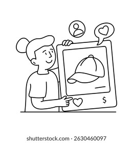 Rating vector outline illustrations. EPS 10 file