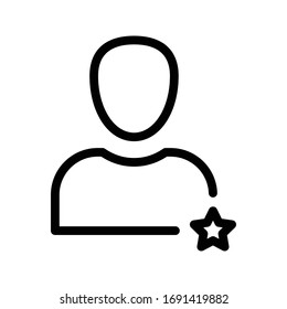  rating vector thin line icon 