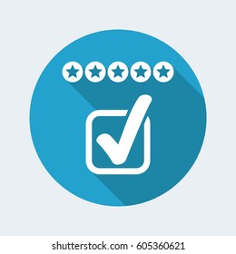 Rating vote icon