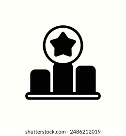 ratingicon, isolated glyph icon theme seo