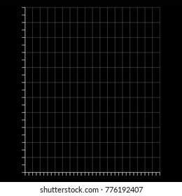 ratings line graph  line chart  graph paper Printable vector illustration

