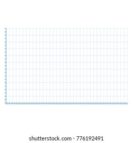 ratings line graph  line chart  graph paper Printable vector illustration
