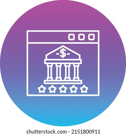 Ratings vector icon. Can be used for printing, mobile and web applications.