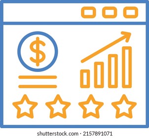 Icono de vector de clasificación. Se puede usar para imprimir, móviles y aplicaciones web.