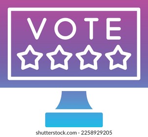 Ratings vector icon. Can be used for printing, mobile and web applications.
