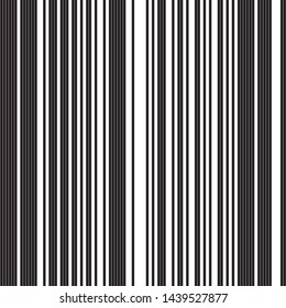 Ratio between all black lines and all white lines is 62%:38%, that is 1.6 Fibonacci ratio (the golden number)
