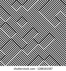 Ratio between all black and white segments from foreground and all black and white segments from background is 62%:38%,  that is 1.6 Fibonacci ratio (the golden number)
