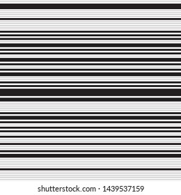 Ratio between all white lines and all black lines is 62%:38%, that is 1.6 Fibonacci ratio (the golden number)