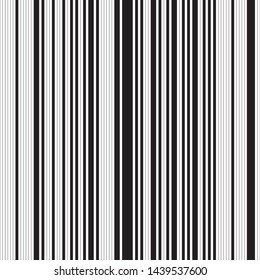 Ratio between all white lines and all black lines is 62%:38%, that is 1.6 Fibonacci ratio (the golden number)