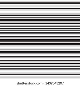 Ratio between all white lines and all black lines is 62%:38%, that is 1.6 Fibonacci ratio (the golden number)