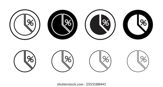 Ícone de proporção Ilustração de design artístico