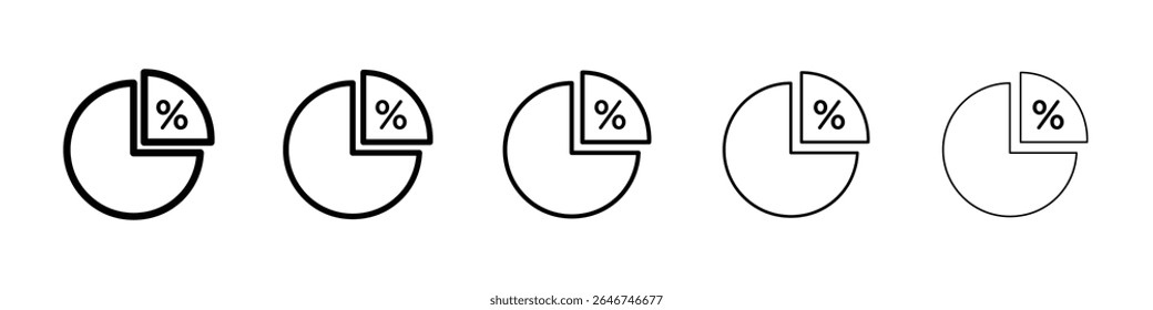 Ratio icon concept. graphic design, logo, Web, UI.