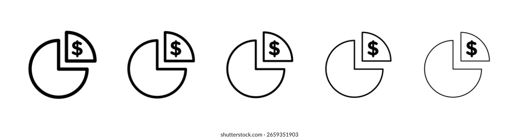 Ratio icon filled flat sign concept for web design.