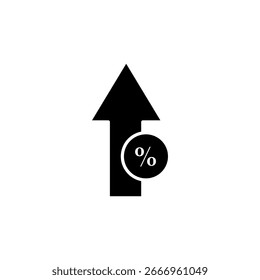 Ratio icon Isolated flat, vector Percentage Icon on white background..eps
