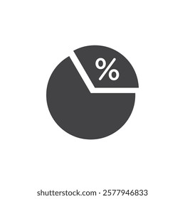 Ratio icon Simple thin line flat symbol