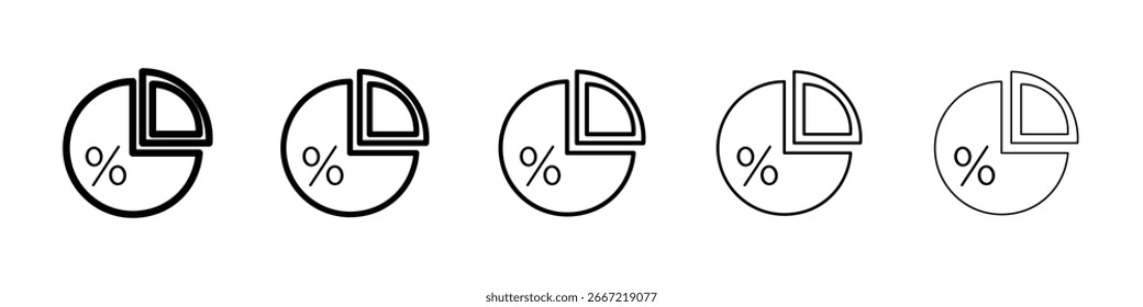 Ratio icon vector collection. EPS 10