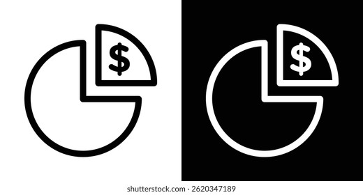 Ratio icon vector for web and mobile app. Symbol isolated.
