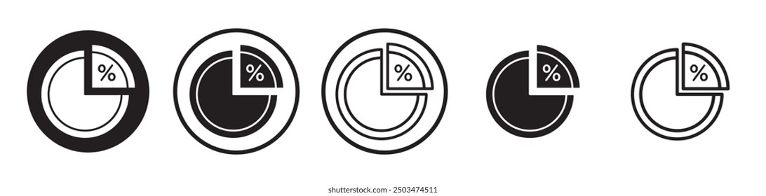 Conjunto de Vectores de icono de línea de relación.