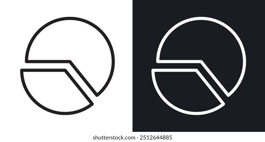 Ratio outlined icon vector collection.