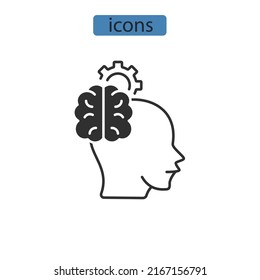 rational icons  symbol vector elements for infographic web