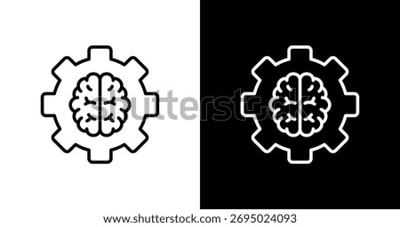 Rational Path White Icon Set Design
