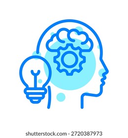 Rationale Icon In Shape Vector Illustration