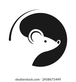 Rats logo icon design illustration