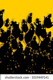 Rats Plague Background