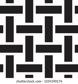 Rattan pattern seammless vector illustration