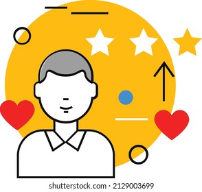 Ratting Isolated Vector which can be easily modified or edit