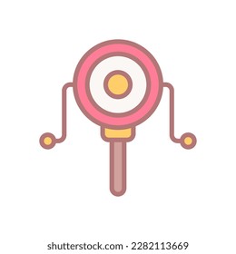 rattle drum icon for your website design, logo, app, UI.