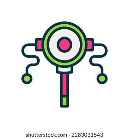 Rattle Drum Icon für Ihre Website, Ihr Handy, Ihre Präsentation und Ihr Logo-Design.
