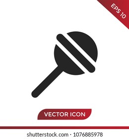 Rattle icon vector