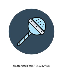 Rattle pop Isolated Vector icon which can easily modify or edit
