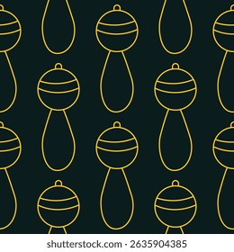 Rattle toy Luxury trendy applicable design beautiful abstract vector illustration artwork.eps