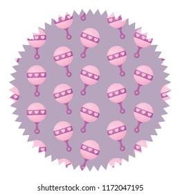 rattle toy pattern design