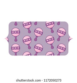 rattle toy pattern design