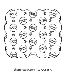 rattle toy pattern design