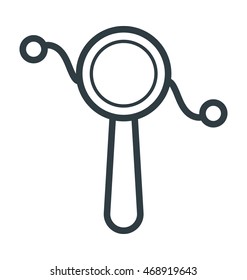 Rattle Vector Icon
