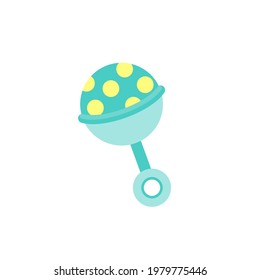 Rattle. Vector illustration that is easy to edit.