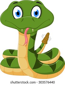 Rattlesnake cartoon