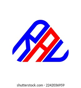 RAU letter logo creative design with vector graphic, RAU simple and modern logo.