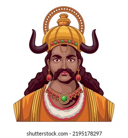 ravana king of demons dussehra character